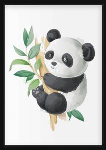 Poster - Panda in de boom