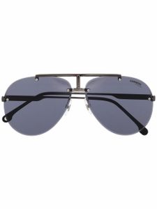 Carrera lunettes de soleil teintées à monture pilote - Noir