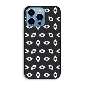 Eyes pattern: iPhone 13 Pro Max Biologisch afbreekbaar hoesje