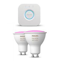 Philips Hue Starterspakket White and Color Ambiance GU10