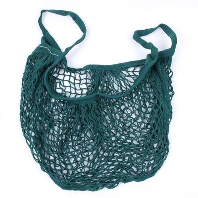 2 PC'S mesh boodschappentas herbruikbare string fruit opslag handtas Totes vrouwen winkelen mesh netto geweven tas winkel kruidenier tote tas (groen)