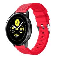Smart Watch silicone polsband horlogeband voor Garmin VivoActive 3 (rood)