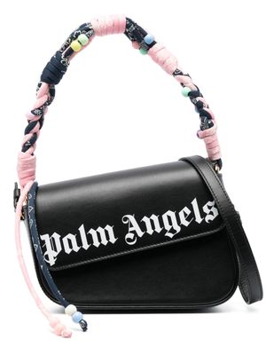 Palm Angels sac porté épaule Crash à logo imprimé - Noir