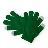 Touchscreen handschoenen kind groen - thumbnail