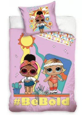 LOL Surprise! Dekbedovertrek #BeBold 140 x 200 cm - Katoen - 70 x 90 cm LOL Surprise! Dekbedovertrek #BeBold 140 x 200 cm - Katoen - 70 x 90 cm