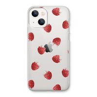 Framboosjes: iPhone 13 Transparant Hoesje