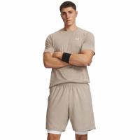 Under Armour Tech Textured Woven Trainingsset Beige Wit