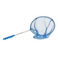 Uitschuifbaar visnet/vlindernet - 36 tot 66 cm - Blauw - Visnetje/schepnetje