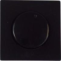 Peha Afdekplaat dimmer + knop PEHA zwart Dialog - 4602664