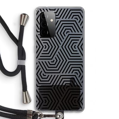 Magic pattern: Samsung Galaxy A72 5G Transparant Hoesje met koord