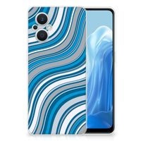 OPPO Reno8 Lite TPU bumper Waves Blue