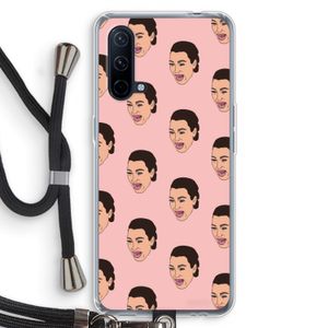 Ugly Cry Call: OnePlus Nord CE 5G Transparant Hoesje met koord
