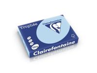 Clairefontaine Trophee A4 120gr blauw 250vel Clairefontaine Trophee A4 120gr blauw 250vel