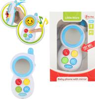 Toi-toys Little Stars Babytelefoon Junior 13cm Wit - thumbnail