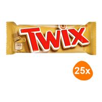 Twix - Chocoladereep - 25 repen