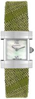 Horlogeband Burberry BU4516 Kunststof/Plastic Groen