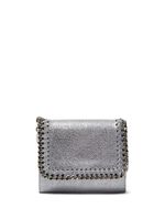 Stella McCartney petit portefeuille métallisé Falabella - Argent - thumbnail