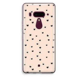 Kleine kattenkopjes: HTC U12+ Transparant Hoesje