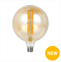 LED lamp [G150] filament bol Ø15