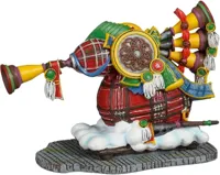 Luville Molendam Carnaval car bagpipe