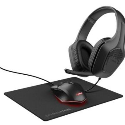 Trust GXT 790 Headset Bundel Zwart