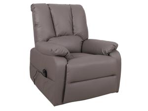 Elektrische relaxfauteuil OZARA taupe