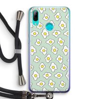 Spiegeleitjes: Huawei P Smart (2019) Transparant Hoesje met koord