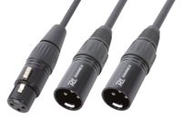 Power Dynamics CX140 audio kabel 0,5 m 2 x XLR (3-pin) XLR (3-pin) Zwart - thumbnail