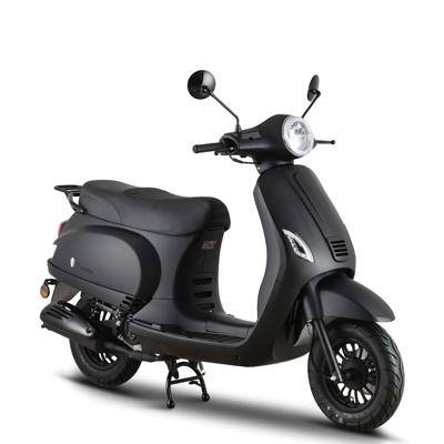 Senzo RivaLux Matzwart - Verbrandingsmotor Scooter