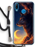 Night Guardian: Huawei P20 Lite Transparant Hoesje met koord