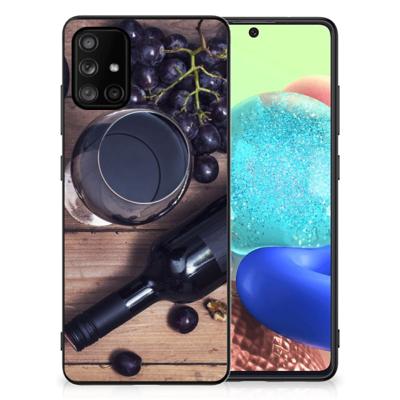 Samsung Galaxy A71 Back Cover Hoesje Wijn