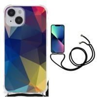 iPhone 14 Shockproof Case Polygon Dark