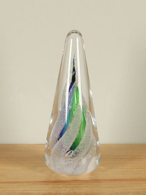 Pegel blauw/groen, 20 cm.