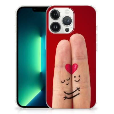 iPhone 13 Pro Max | Sillicone Back Cover | Liefde - Origineel Romantisch Cadeau