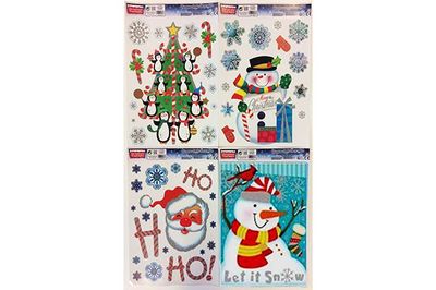 Raamklever glit cartoon l38b30cm - Glopoll trading