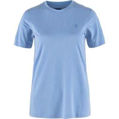 Fjallraven Abisko Day Hike SS T-shirt Dames Ultramarine S