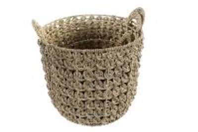 Mand Tezan - Fiber & Metaal - Natural - Middel