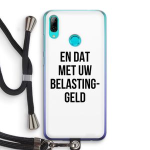 Belastinggeld: Huawei P Smart (2019) Transparant Hoesje met koord