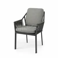 Tierra Outdoor Dining Tuinstoel Liv Charcoal