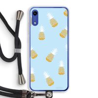 Ananasjes: Honor Play 8A Transparant Hoesje met koord