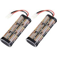 Reely NiMH accupack 7.2 V 3000 mAh Aantal cellen: 6 Stick Tamiya 2 stuk(s)