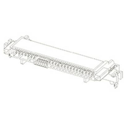Molex 787760001 Female header, inbouw (standaard) Rastermaat: 1.27 mm Inhoud: 1 stuk(s) Tray