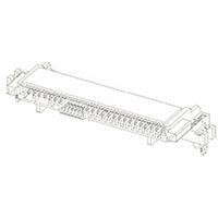 Molex 787760001 Female header, inbouw (standaard) Rastermaat: 1.27 mm Inhoud: 1 stuk(s) Tray - thumbnail