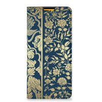 Samsung Galaxy M52 Smart Cover Beige Flowers