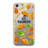 Eat Balanced: iPhone 8 Transparant Hoesje