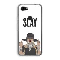 Slay All Day: Google Pixel 3a Transparant Hoesje