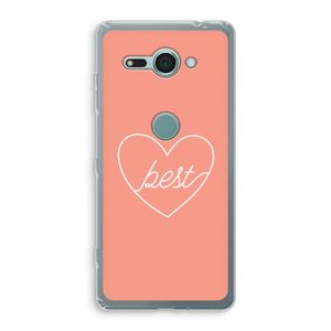 Best heart: Sony Xperia XZ2 Compact Transparant Hoesje