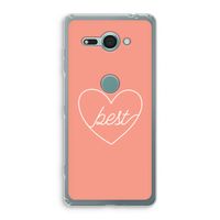 Best heart: Sony Xperia XZ2 Compact Transparant Hoesje