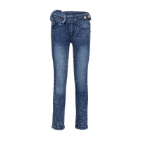 Dutch Dream denim Meisjes skinny jeans broek Ngombe - Blauw - thumbnail