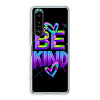 Be Kind: Sony Xperia 5 III Transparant Hoesje